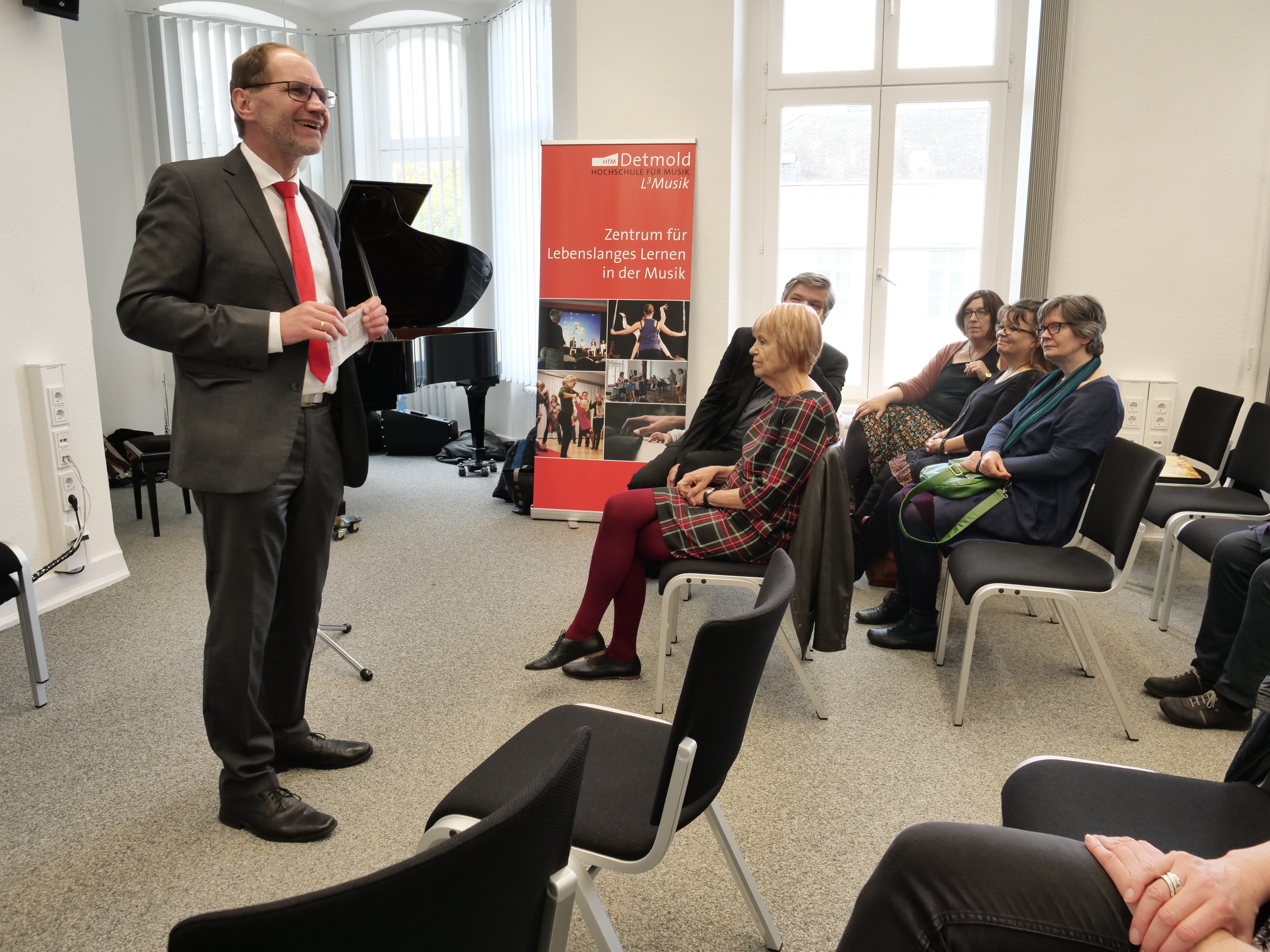 Eröffnung des Zentrum L3 Musik durch Prof. Thomas Grosse