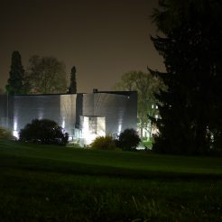 Konzerthaus Hochschule für Musik bei Nacht
